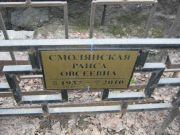 Смолянская Раиса Овсеевна, Москва, Востряковское кладбище