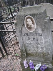 Лейн Сима Яковлевна, Москва, Востряковское кладбище