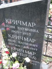 Кричмар-Зайцева Лариса Исаковна, Москва, Востряковское кладбище