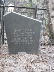 Дорфман Натан Самуилович, Москва, Востряковское кладбище