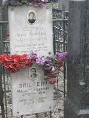 Эпштейн Фаня Яковлевна, Москва, Востряковское кладбище