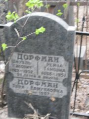 Дорфман Шмуэль Лейбович, Москва, Востряковское кладбище