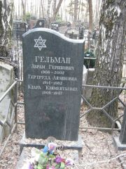 Гельман Абрам Гершковна, Москва, Востряковское кладбище