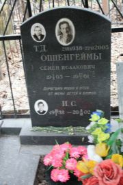 Оппенгейм Т. Д., Москва, Востряковское кладбище