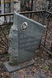 Ямайкины М. К., Москва, Востряковское кладбище