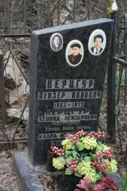 Керцгур Пейзер Ионович, Москва, Востряковское кладбище