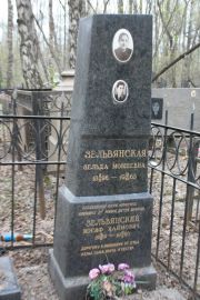 Зельвянская Зельда Мовшевна, Москва, Востряковское кладбище