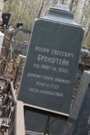Бронштейн Иосиф Евсеевич, Москва, Востряковское кладбище