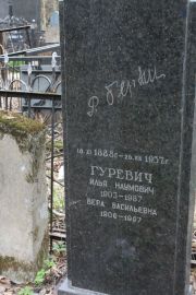 Гуревич Илья Наумович, Москва, Востряковское кладбище