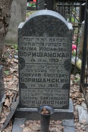 Боришанский Самуил Евсеевич, Москва, Востряковское кладбище
