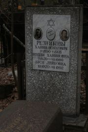Резников Ханин Нояхович, Москва, Востряковское кладбище