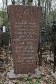 Рабинович Моисей Самуилович, Москва, Востряковское кладбище