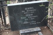Шаова Ева Шлемовна, Москва, Востряковское кладбище
