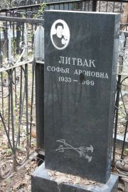 Литвак Софья Ароновна, Москва, Востряковское кладбище