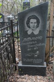 Аксельрод Елизавета Иосифовна, Москва, Востряковское кладбище