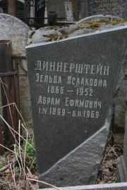 Диннерштейн Зельда Исааковна, Москва, Востряковское кладбище