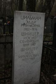 Шницер Иосиф Семенович, Москва, Востряковское кладбище