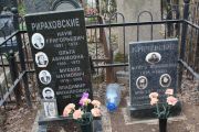 Рираховский Наум Григорьевич, Москва, Востряковское кладбище