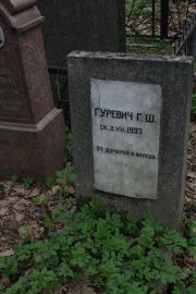Гуревич Г. Ш., Москва, Востряковское кладбище