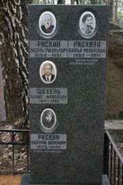 Шехель Борис Моисеевич, Москва, Востряковское кладбище