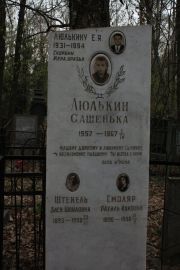Штекель Бася Шойловна, Москва, Востряковское кладбище