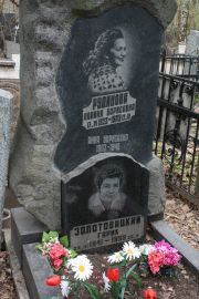 Рудинова Полина Борисовна, Москва, Востряковское кладбище