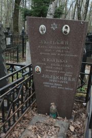 Люлько Абрам Яковлевич, Москва, Востряковское кладбище