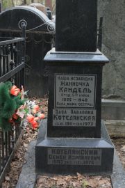 Котелянский Семен Израилевич, Москва, Востряковское кладбище