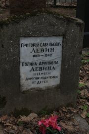 Левин Григорий Савельевич, Москва, Востряковское кладбище