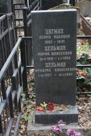 Цигман Пейрл Ицковна, Москва, Востряковское кладбище