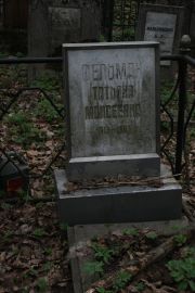 Фельман Татьяна Моисеевна, Москва, Востряковское кладбище
