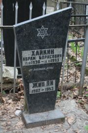 Хайкин Абрам Борисович, Москва, Востряковское кладбище