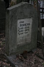 Бейлезон  , Москва, Востряковское кладбище