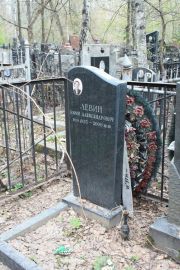Левин Юрий Александрович, Москва, Востряковское кладбище