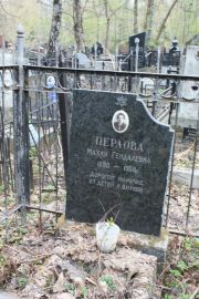 Перлова Махля Гендалевна, Москва, Востряковское кладбище
