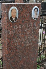 Лукацкий Михаил Абрамович, Москва, Востряковское кладбище