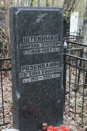 Штейнман Шмуль Зусевич, Москва, Востряковское кладбище