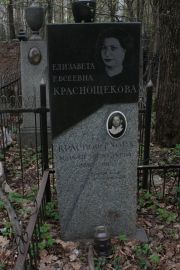 Краснощекова Елизавета Евсеевна, Москва, Востряковское кладбище