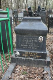 Спектор Давид Фроймович, Москва, Востряковское кладбище
