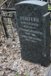 Эпштейн Пейсах Уров, Москва, Востряковское кладбище