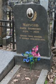 Манусов Аншель Беньяминович, Москва, Востряковское кладбище