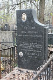 Лысый Зема Абрамович, Москва, Востряковское кладбище