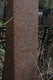 Зингер Ита Гершевна, Москва, Востряковское кладбище