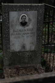 Блинкина Рахиль Ароновна, Москва, Востряковское кладбище