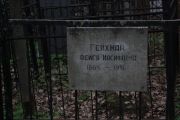 Гейхман Фейга Иосифовна, Москва, Востряковское кладбище