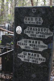 Зильберг Злота Срулевна, Москва, Востряковское кладбище