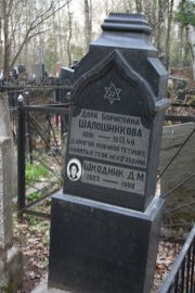 Шапошникова Дора Борисовна, Москва, Востряковское кладбище