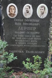 Лернер Софья Борисовна, Москва, Востряковское кладбище
