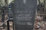 Спектор Б. А., Москва, Востряковское кладбище