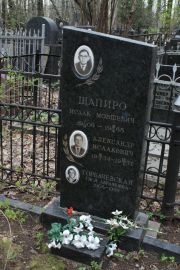 Шапиро Исаак Мовшевич, Москва, Востряковское кладбище